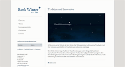 Desktop Screenshot of bankwinter.com